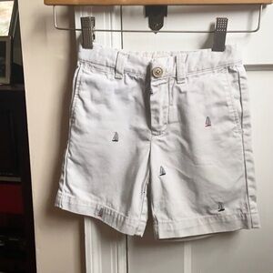 Crewcuts Toddler Boy Sailboat Cotton Chino Shorts 4